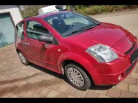 Gebraucht Citroën C2 60 PS (44 kW) 2005 Rot Kleinwagen