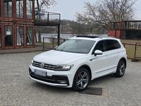 Gebraucht VW Tiguan R-line 150 PS (110 kW) 2018 Weiß SUV