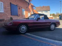 Gebraucht Alfa Romeo Spider 120 PS (88 kW) 1991 Rot Cabrio