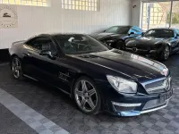 Gebraucht Mercedes SL350 AMG line 306 PS (225 kW) 2012 Blau Cabrio