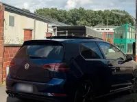 Gebraucht VW Golf VII GTD 184 PS (135 kW) 2017 Blau Coupé
