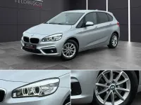 Gebraucht BMW 218 Active Tourer Basis 136 PS (100 kW) 2016 Silber Van / Kleinbus