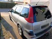 Gebraucht Peugeot 206 75 PS (55 kW) 2003 Silber Kombi