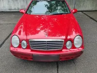 Gebraucht Mercedes CLK200 184 PS (135 kW) 1997 Rot Coupé