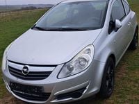 Gebraucht Opel Corsa Edition 80 PS (58 kW) 2009 Silber Kleinwagen