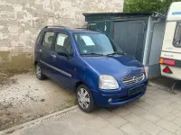 Gebraucht Opel Agila Comfort 75 PS (55 kW) 2002 Blau Van / Kleinbus