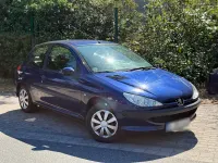 Gebraucht Peugeot 206 55 PS (40 kW) 2005 Blau Kleinwagen