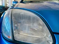 Gebraucht Mercedes SLK200 163 PS (119 kW) 2001 Blau Cabrio