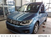 Gebraucht VW Caddy Comfortline 125 PS (91 kW) 2017 Acapulcoblau metallic Van / Kleinbus