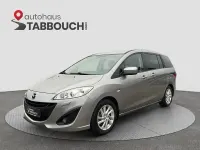 Gebraucht Mazda 5 Center-Line 115 PS (84 kW) 2011 Silber Van / Kleinbus