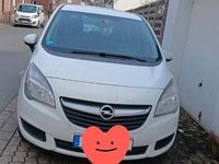 Gebraucht Opel Meriva Active 101 PS (74 kW) 2014 Weiß Van / Kleinbus