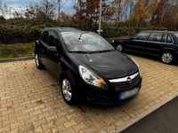 Gebraucht Opel Corsa 60 PS (44 kW) 2008 Schwarz Kleinwagen