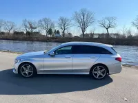 Gebraucht Mercedes C220 AMG line 163 PS (119 kW) 2016 Silber Kombi