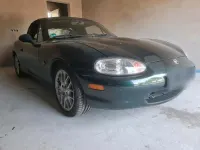 Usata Mazda MX5 110 CV (80 kW) 2000 Verde Cabrio