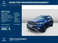 Gebraucht VW T-Cross Active 150 PS (110 kW) 2023 Reef blue metallic SUV