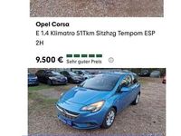Gebraucht Opel Corsa 90 PS (66 kW) 2015 Blau Kleinwagen