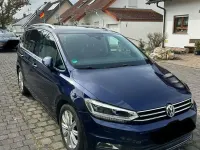 Gebraucht VW Touran Highline 190 PS (139 kW) 2016 Blau Van / Kleinbus
