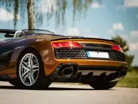 Gebraucht Audi R8 Spyder Performance 570 PS (419 kW) 2023 Gold Cabrio