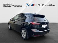 Neu BMW 218 Active Tourer Exclusive 150 PS (110 kW) 2025 Schwarz uni Van / Kleinbus