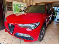Gebraucht Alfa Romeo Stelvio Tech Edition 200 PS (147 kW) 2019 Rot SUV