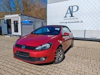 Gebraucht VW Golf Cabriolet Comfortline 105 PS (77 kW) 2012 Rot Cabrio