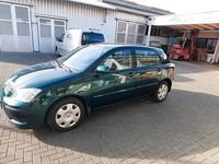 Gebraucht Toyota Corolla 95 PS (69 kW) 2002 Grün Limousine