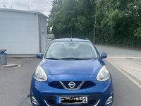 Gebraucht Nissan Micra 80 PS (58 kW) 2016 Blau Kleinwagen