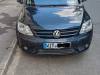 Gebraucht VW Golf Plus Cross Comfortline 122 PS (89 kW) 2009 Blau Van / Kleinbus