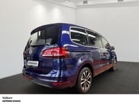 Gebraucht VW Sharan United 150 PS (110 kW) 2021 Blau Van / Kleinbus