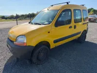 Gebraucht Renault Kangoo Authentique 95 PS (69 kW) 2002 Gelb Van / Kleinbus