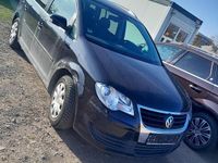 Gebraucht VW Touran 105 PS (77 kW) 2008 Schwarz Van / Kleinbus