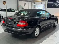 Gebraucht Mercedes CLK200 163 PS (119 kW) 2006 Obsidianschwarz  metalliclack Cabrio
