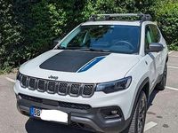 Gebraucht Jeep Compass Trailhawk 241 PS (177 kW) 2021 Weiß SUV