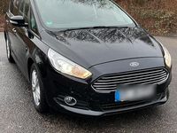 Gebraucht Ford S-MAX S 190 PS (139 kW) 2017 Schwarz Van / Kleinbus
