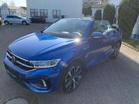 Gebraucht VW T-Roc Cabriolet R-line 150 PS (110 kW) 2022 Blau Cabrio