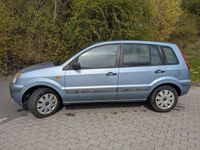 Gebraucht Ford Fusion 80 PS (58 kW) 2007 Blau Kleinwagen