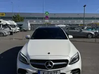 Gebraucht Mercedes C300 AMG line 245 PS (180 kW) 2020 Weiß Kombi