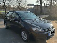 Gebraucht VW Golf VI Trendline 86 PS (63 kW) 2008 Schwarz Kleinwagen