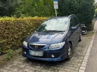 Gebraucht Mazda Premacy 136 PS (100 kW) 2002 Blau Van / Kleinbus