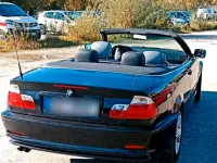 Gebraucht BMW 323 Cabriolet 171 PS (125 kW) 2000 Schwarz Cabrio