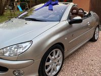 Gebraucht Peugeot 206 CC Roland Garros 136 PS (100 kW) 2005 Grau Cabrio