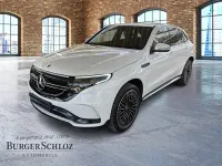Gebraucht Mercedes EQC400 AMG line 300 kW (408 PS) 2022 Manufaktur opalithweiß bright SUV