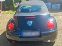 Gebraucht VW New Beetle 75 PS (55 kW) 2003 Schwarz Kleinwagen
