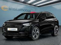 Gebraucht Audi Q4 e-tron S-Line 150 kW (204 PS) 2023 Schwarz SUV