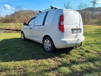 Gebraucht Skoda Roomster 69 PS (50 kW) 2008 Weiß Van / Kleinbus