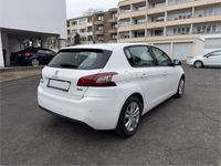Gebraucht Peugeot 308 Style 110 PS (80 kW) 2016 Weiß Kleinwagen