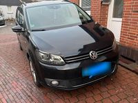 Gebraucht VW Touran 140 PS (102 kW) 2012 Schwarz Van / Kleinbus