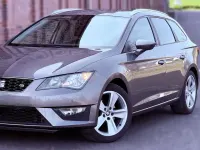 Używany Seat Leon FR 140 KM (102 kW) 2014 Szary Kombi