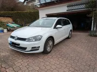 Gebraucht VW Golf VII Trendline 110 PS (80 kW) 2014 Weiß Kombi