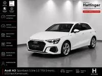 Gebraucht Audi A3 S-Line 150 PS (110 kW) 2023 Weiß Limousine